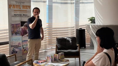 فرانسیسی فنکار ویتنام میں موسمیاتی تبدیلی کے خیالات پر مبنی مزاحیہ تخلیق کرتا ہے۔