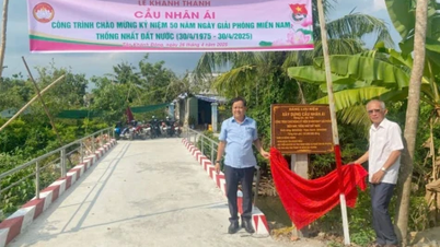 El puente de la caridad conecta las orillas de la alegría