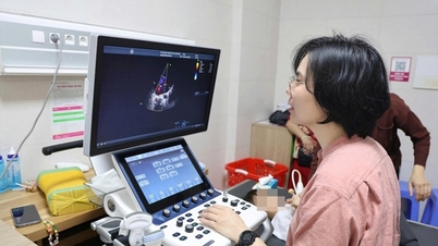 फु थो प्रांत मातृत्व और बाल चिकित्सा अस्पताल में 300 से अधिक बच्चों की जन्मजात हृदय रोग की निःशुल्क जांच की गई