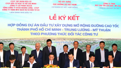 Assinatura do contrato de PPP para o projeto de expansão da rodovia expressa Cidade de Ho Chi Minh - Trung Luong - My Thuan