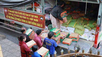 Thap Muoi-kommunen: Mobiliserar 2 000 gåvor för att stödja översvämningsoffer i centrala Vietnam