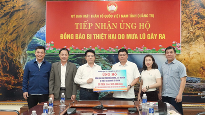 Recebendo apoio para as províncias Central e das Terras Altas Centrais para superar as consequências das inundações.