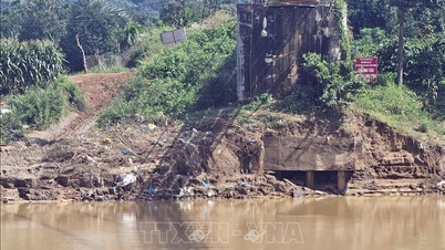 クロンノ川（ラムドン省）沿いの自然災害により被害を受けた道路や橋の修復を支援する提案