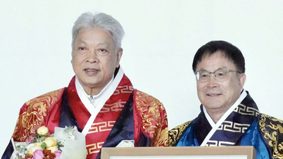 حصل السيد ترونغ نغوك دي على الحزام الأسود من الدرجة التاسعة في التايكوندو.