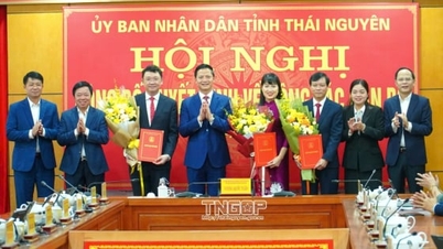 Thai Nguyen : Annonce de la décision de muter et de nommer les responsables de 3 départements et services