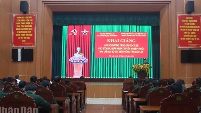 Bộ đội Biên phòng tỉnh Đắk Lắk khai giảng lớp bồi dưỡng tiếng...