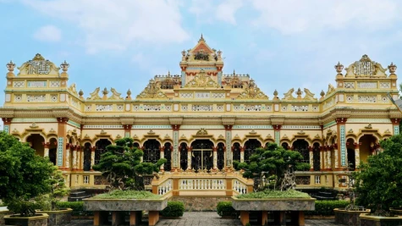 Pagode Vinh Trang - um destino famoso de Dong Thap