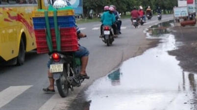 Tay Ninh کے ذریعے قومی شاہراہ 1 پر سیلاب پر قابو پانا