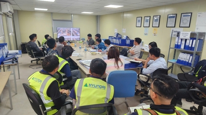 Le Département de la Construction a inspecté les travaux de réception au cours du processus de construction du projet : Projet de centre commercial Aeon Mall Thanh Hoa (Phase 1).