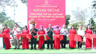 افتتاح و تحویل امکانات ورزشی به بخش تان هیپ