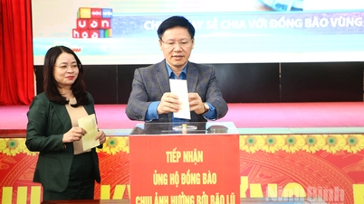 Doğal afetlerden etkilenen insanlara destek olmak için 101 milyar VND'den fazla para alındı