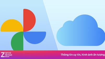 ใช้ iPhone เลือก iCloud หรือ Google Photos