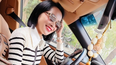 Moderatorin Minh Huong fährt mit einem Luxusauto, um Milchtee zu trinken; die verdiente Künstlerin Huu Chau erzählt eine herzzerreißende Geschichte