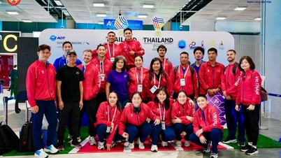 여자 농구, 배구, 테니스 팀이 제33회 동남아시아 게임에 참가하기 위해 태국으로 출발합니다.