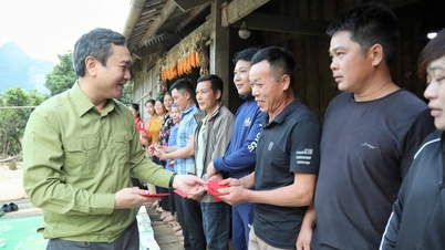 Керівники провінції оглянули поточний стан дороги до житлового району Лан Нонг, села Лой, комуни Кай Кінь.