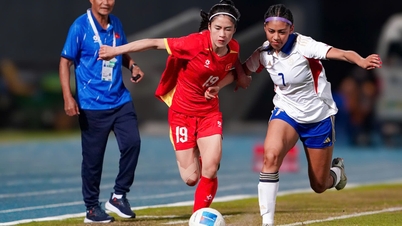 Nữ Việt Nam - Nữ Philippines (hiệp 2) 0-0: tuyển Việt Nam vẫn chơi tấn công
