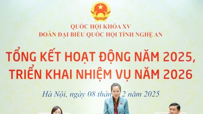 Đoàn ĐBQH tỉnh Nghệ An tổng kết hoạt động năm 2025, triển khai nhiệm vụ năm 2026