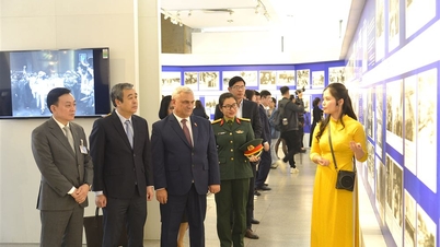 ہو چی منہ میوزیم نے موضوعی نمائش "اکتوبر انقلاب کے وطن میں ہو چی منہ کے قدموں کے نشانات" کا آغاز کیا۔