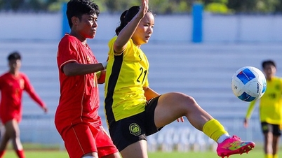 SEA Games 33: Myanmars kvinnelag tar førsteplassen i gruppe B etter å ha slått Malaysia