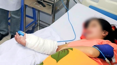 Matka, której odcięto rękę, bezpiecznie urodziła bliźnięta w szpitalu Binh Duong