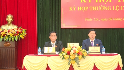 افتتاح الدورة الثالثة لمجلس الشعب لبلدية فوك لوك، الفترة 2021-2026