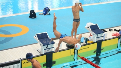 A "pista verde" dos Jogos do Sudeste Asiático 33 está deslumbrante, mas ainda não está 100% concluída.