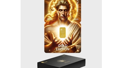 Pos Belanda menerbitkan perangko emas untuk merayakan ulang tahun ke-750 Amsterdam