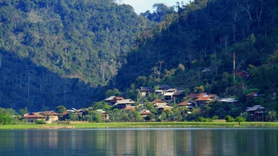 اكتشف باك نغوي - قرية تاي البكر في وسط المنطقة البيئية لبحيرة با بي