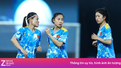 Tim putri Vietnam menghabiskan 4,5 jam berlatih di SEA Games 33
