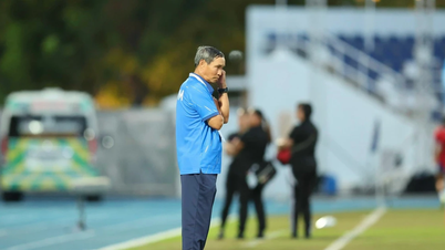 O técnico Mai Duc Chung: "Não culpo ninguém, mas a atuação do árbitro não foi justa."