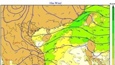 La zone maritime de Lam Dong est soumise à des vents forts de force 7 et à des vagues atteignant 5 mètres de hauteur.