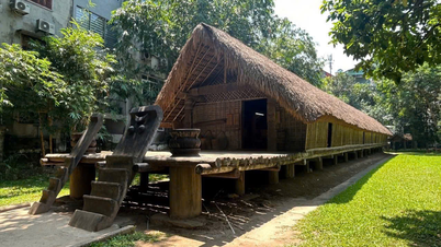 Không gian văn hóa Ê Đê được tái hiện sinh động tại Bảo tàng Dân tộc học Việt Nam