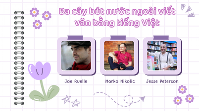 تین غیر ملکی مصنفین نے ویتنامی زبان کو پھیلایا