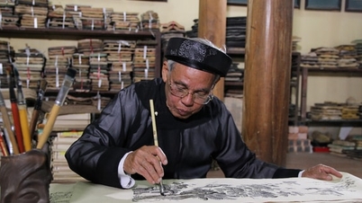 A UNESCO reconhece a pintura folclórica de Dong Ho como patrimônio cultural imaterial que necessita de proteção urgente.