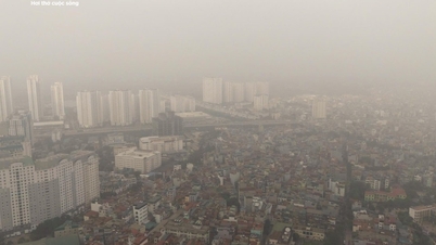 Công trình xây dựng gây bụi mù mịt 'đầu độc' không khí Hà Nội