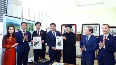 Unieke Dong Ho-volksschilderijen