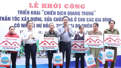 Podpora ducha „Kampaně Quang Trung“ za dokončení nové výstavby a oprav domů pro lidi před lunárním Novým rokem 2026