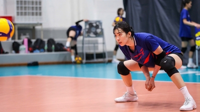 Vietnam women's volleyball team coach gives good news about Thanh Thuy, worries about 'strange' match time