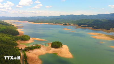 Tasik Ke Go - ruang ekologi, budaya dan sejarah yang terkenal di Ha Tinh