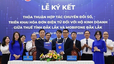 ダクラク省税務局とモビフォン・ダクラクが協力協定を締結