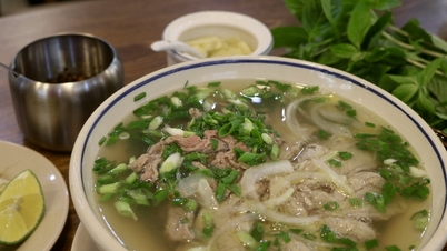 Lebih dari 100 hidangan pho di Nhat Vi, pelanggan mengatakan 'harganya agak mahal tapi kualitasnya sangat baik'