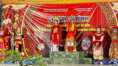 タイヴィン中学校が「伝統芸術が大好き」クラブを設立