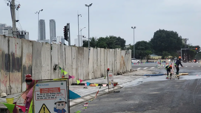 「死の穴」は修復され、グエン・コン・チュー通りは再び交通が通行可能となった。