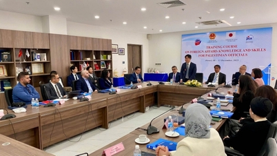 Eröffnung eines Kurzzeit-Schulungsprogramms zu außenpolitischen Themen für palästinensische Beamte