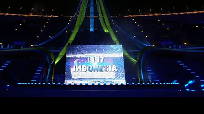 תאילנד טעתה לחשוב שדגל אינדונזיה הוא דגל סינגפור בטקס הפתיחה של משחקי ים ה-33.