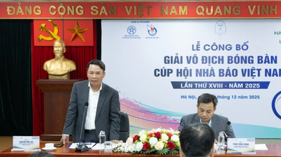 אליפות טניס שולחן גביע איגוד העיתונאים של וייטנאם 2025 - גולת הכותרת של חגיגות 100 שנה לעיתונות מהפכנית