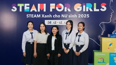 वियतनामी, थाई और मलेशियाई महिला छात्र STEAM में प्रतिस्पर्धा करती हैं