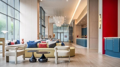 Por dentro do hotel de luxo onde a seleção sub-22 do Vietnã e a equipe feminina se hospedaram nos Jogos do Sudeste Asiático de 2033.