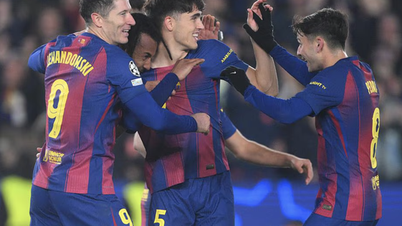 수비수 활약, 바르셀로나, 챔피언스리그 홈경기서 역전승