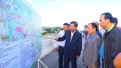 "Sprint" no canteiro de obras da rodovia Khanh Hoa - Buon Ma Thuot